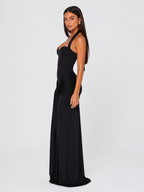 Vestido Longo com Alças ao Pescoço Brisa da Brisa