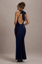 Vestido Longo Bordeaux Elegance