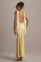 Vestido Longo Bordeaux Elegance