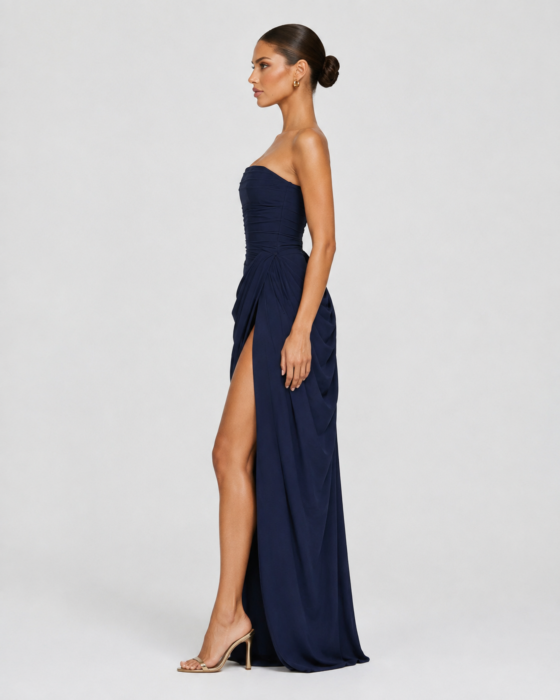 Vestido sem Alças Violeta da Brisa