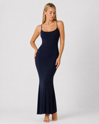 Vestido Longo Ajustado Luar da Brisa