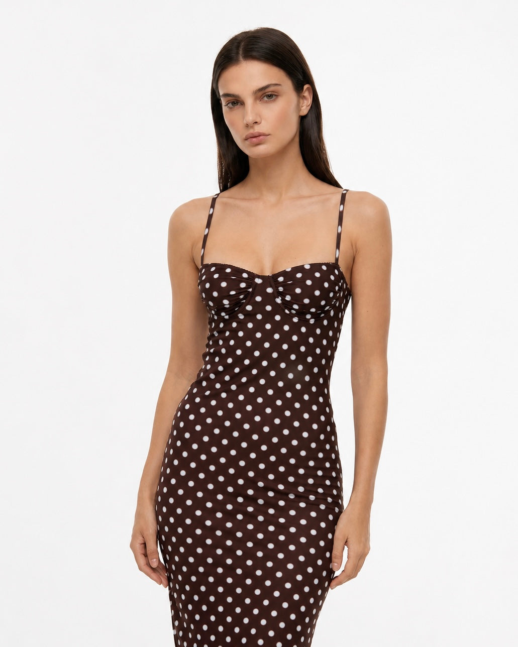 Vestido Longo com Costas Abertas Estela da Brisa