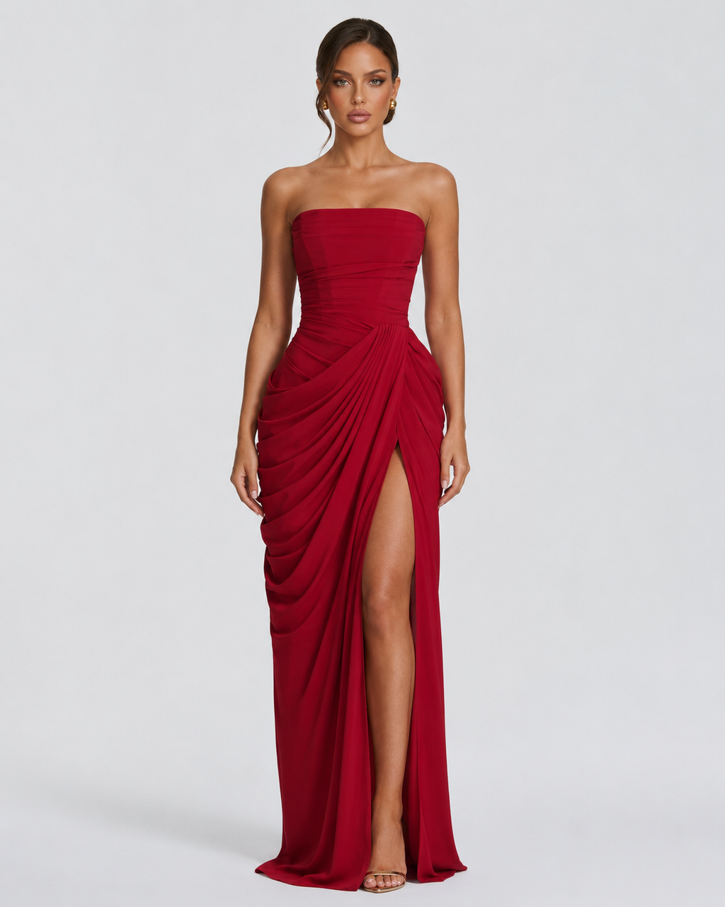 Vestido sem Alças Violeta da Brisa