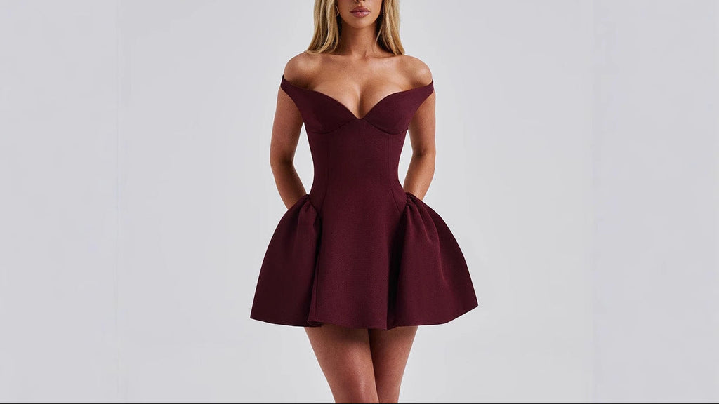 Vestido Mini Rodado