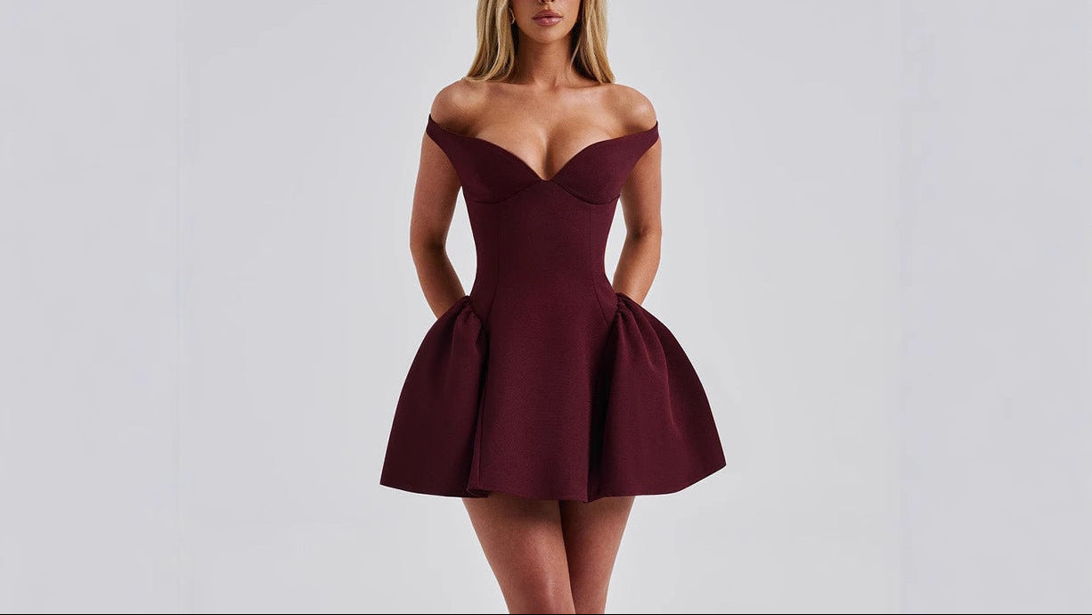Vestido Mini Rodado