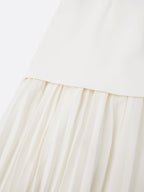 Vestido Longo Plissado Élysée