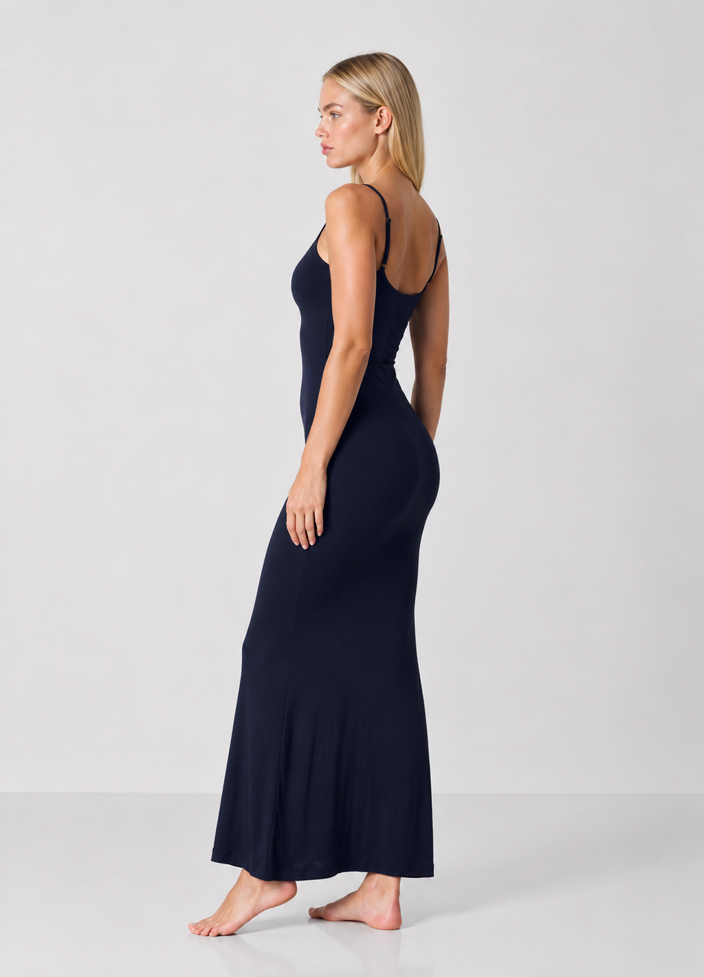 Vestido Longo Ajustado Luar da Brisa