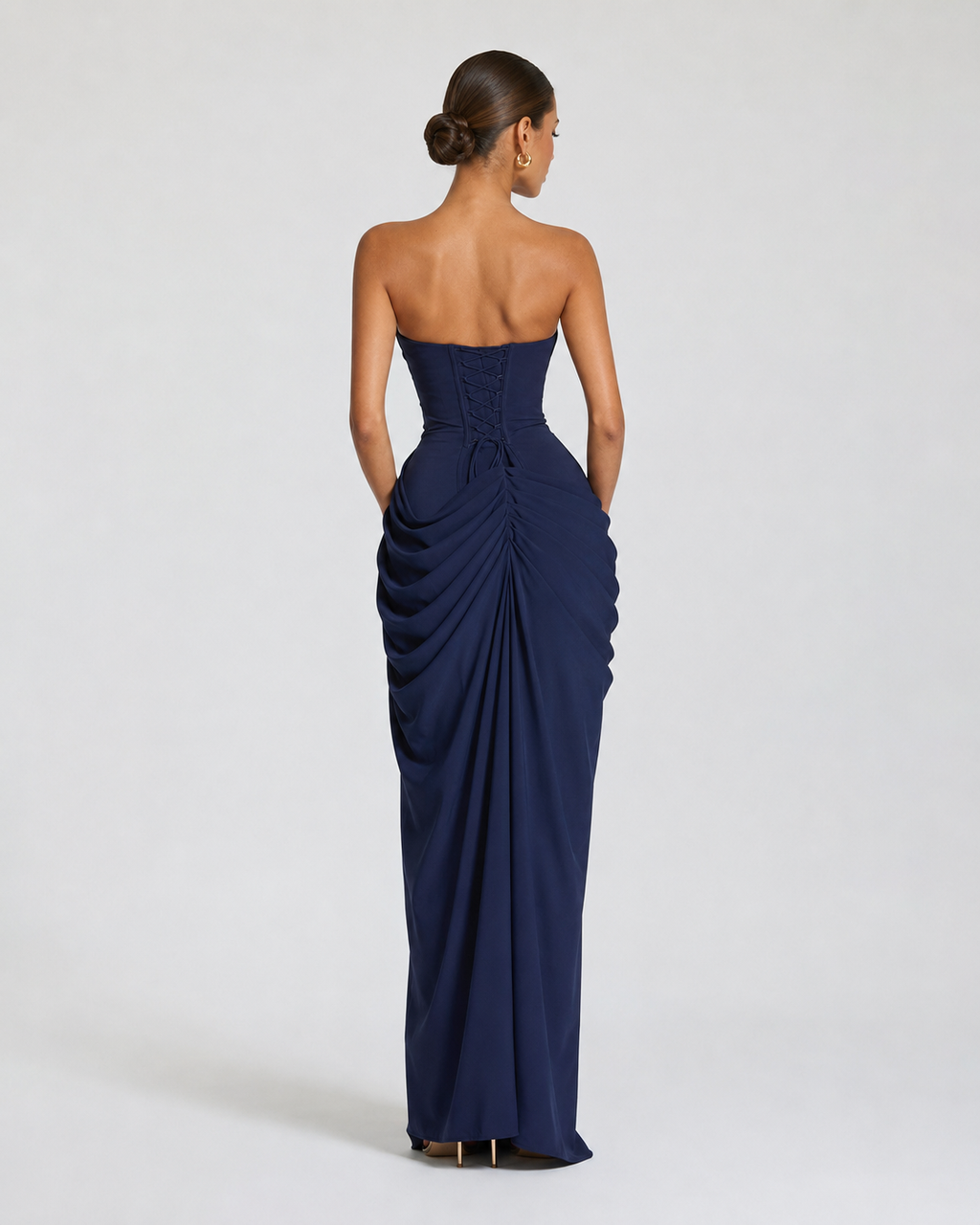 Vestido sem Alças Violeta da Brisa