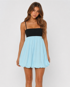 Vestido Curto com Corpete Camélia da Brisa