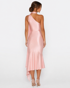 Vestido Midi em Cetim Seraphina
