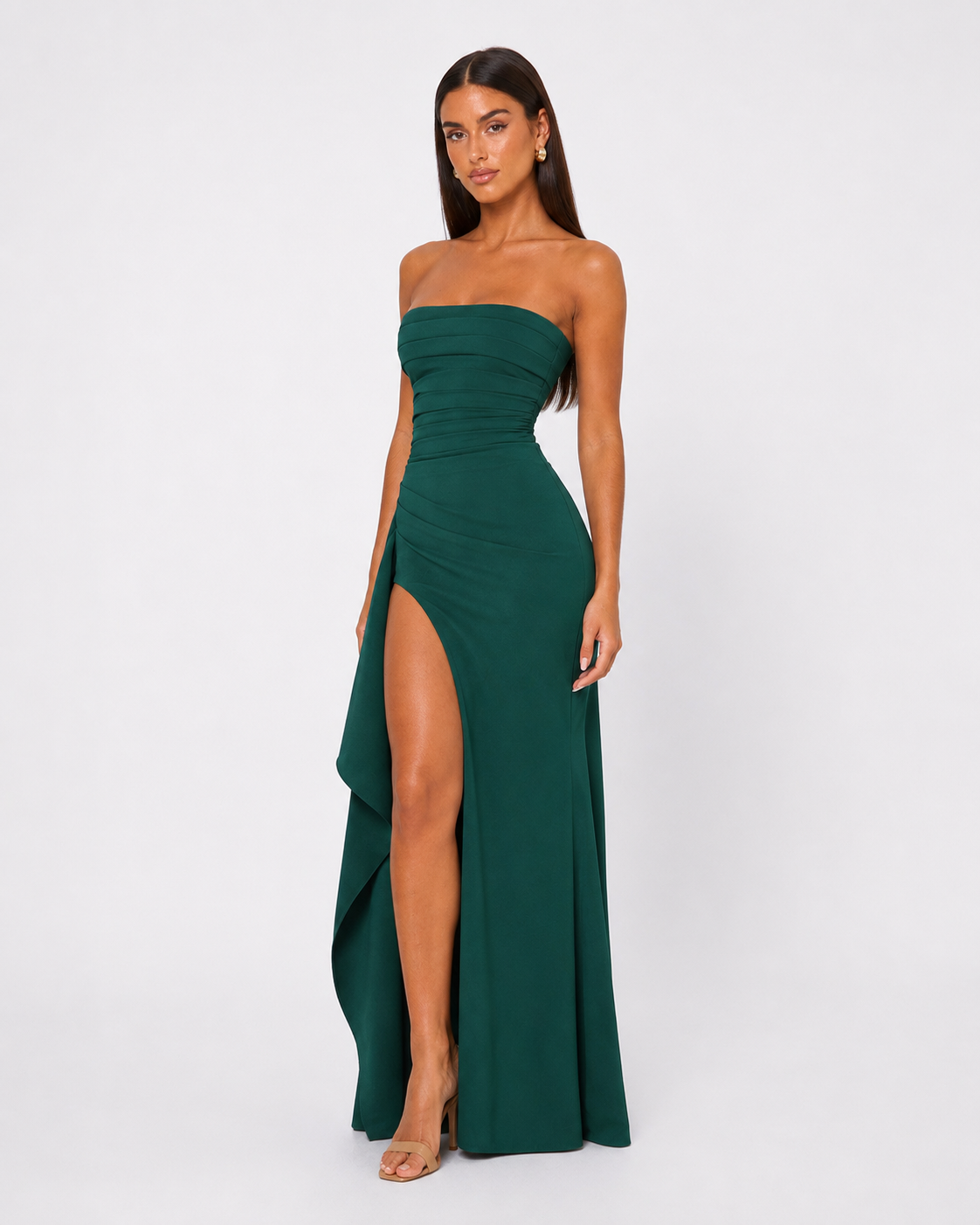 Vestido Longo sem Alças Íris da Brisa