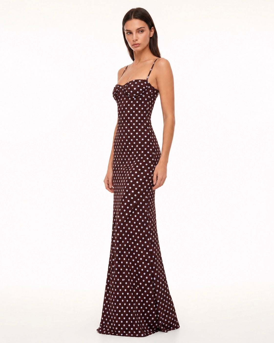Vestido Longo com Costas Abertas Estela da Brisa