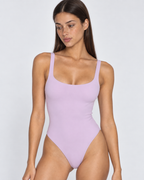 Body de Decote Redondo com Alças Largas