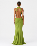Vestido com Costas Abertas Primavera da Brisa