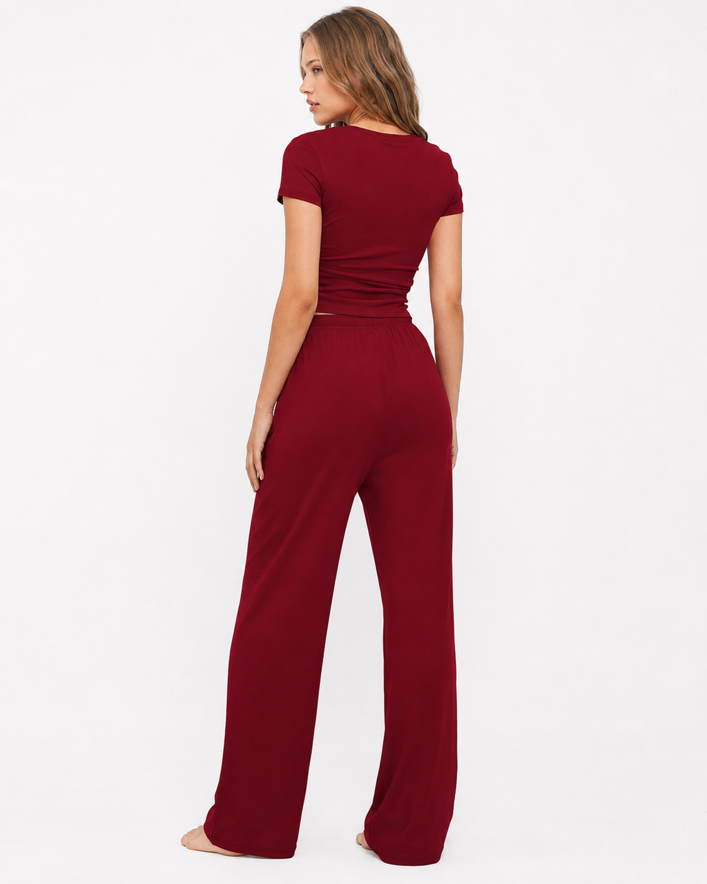 Conjunto Ajustado Celeste da Riviera