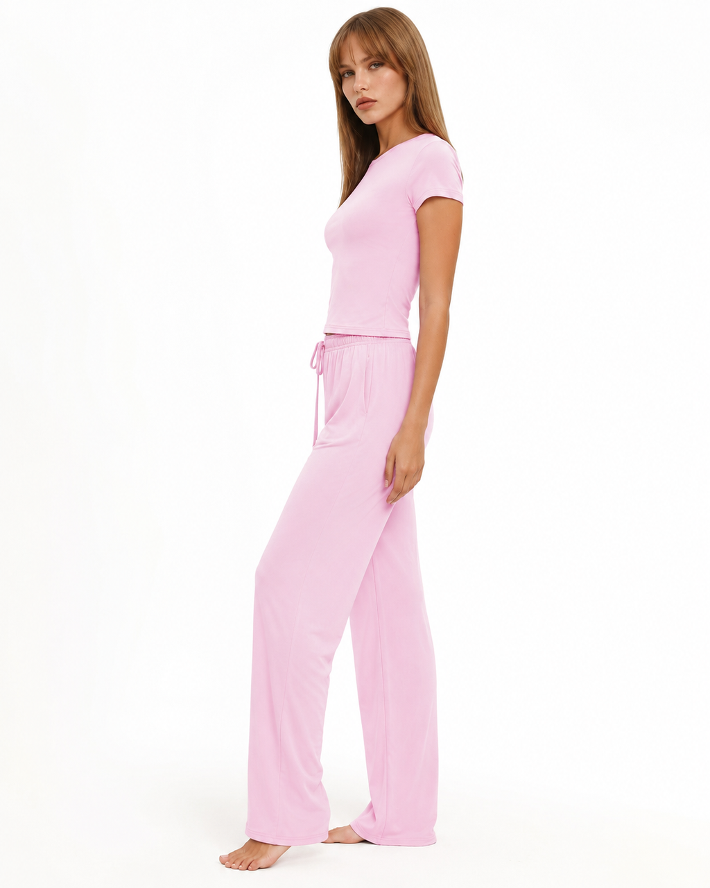 Conjunto Ajustado Celeste da Riviera