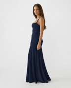 Vestido Longo Drapeado Cristal do Vale