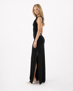 Vestido Longo com Corpete Cristal da Brisa