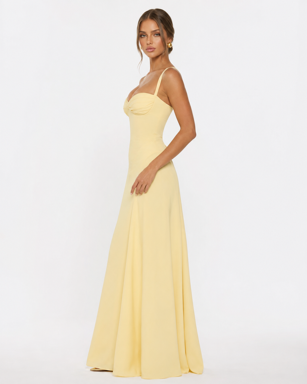 Vestido Longo com Corpete Sol da Brisa