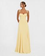 Vestido Longo com Corpete Sol da Brisa
