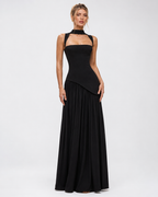 Vestido Longo com Corpete Brisa da Primavera