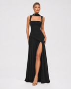 Vestido Longo com Corpete Brisa da Primavera