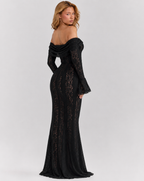 Vestido Longo de Renda com Laço Camélia da Primavera