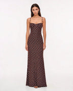 Vestido Longo com Costas Abertas Estela da Brisa