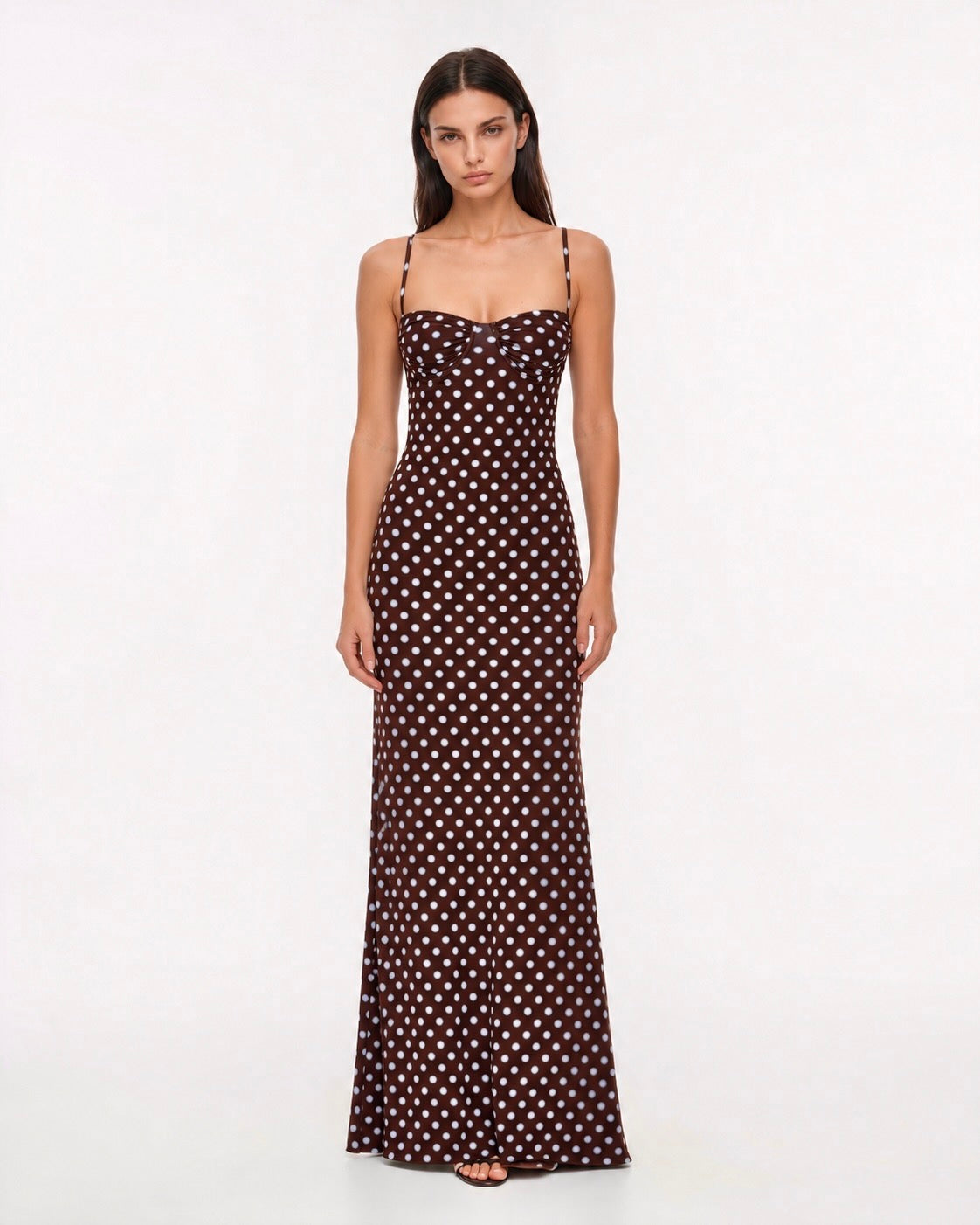 Vestido Longo com Costas Abertas Estela da Brisa