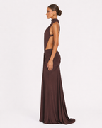 Vestido com Costas Abertas Primavera da Brisa