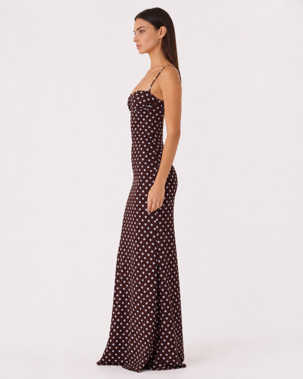 Vestido Longo com Costas Abertas Estela da Brisa
