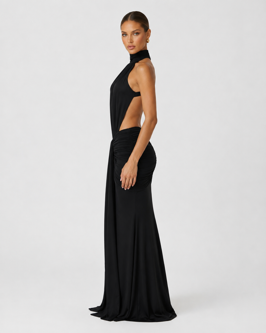 Vestido com Costas Abertas Primavera da Brisa