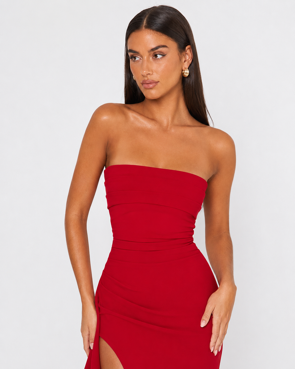 Vestido Longo sem Alças Íris da Brisa