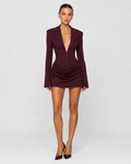Vestido Curto de Corte Blazer