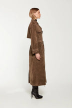 Gabardina de Camurça Hailey