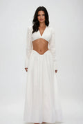 Conjunto Celeste Blanc
