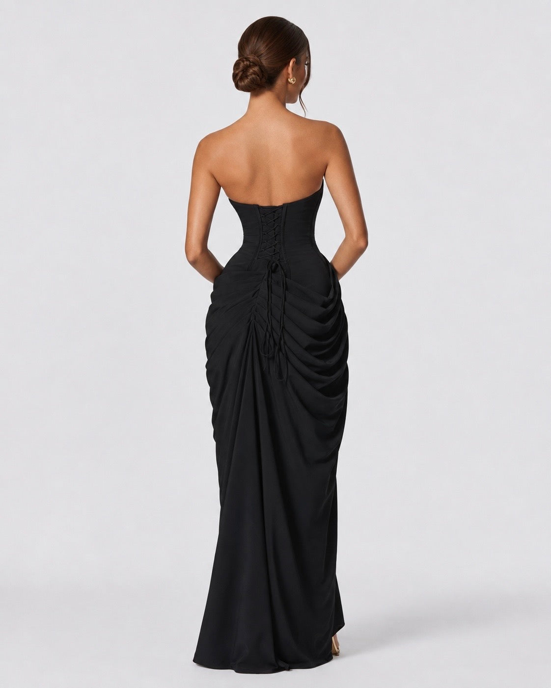 Vestido sem Alças Violeta da Brisa