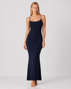 Vestido Longo Ajustado Luar da Brisa