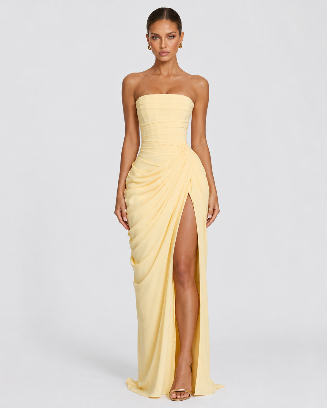 Vestido sem Alças Violeta da Brisa