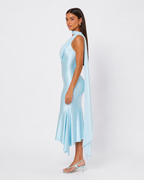 Vestido Midi em Cetim Seraphina
