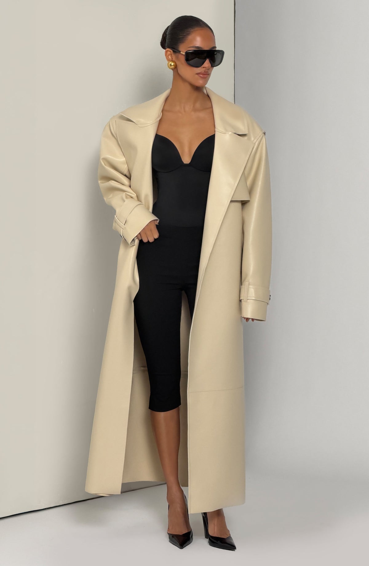 Gabardina Creme Bridget