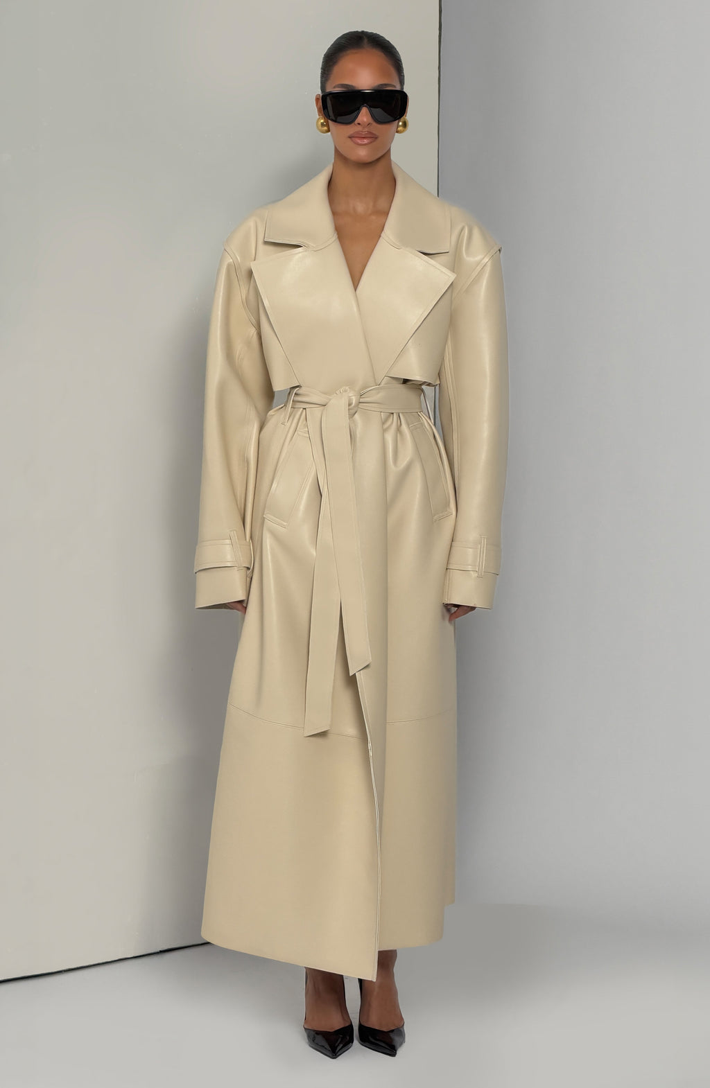 Gabardina Creme Bridget