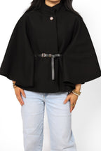 Poncho com Cinto Nova