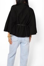 Poncho com Cinto Nova