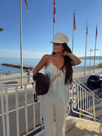 Top de Renda Safira do Sol