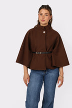 Poncho com Cinto Nova