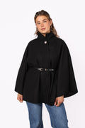 Poncho com Cinto Freya
