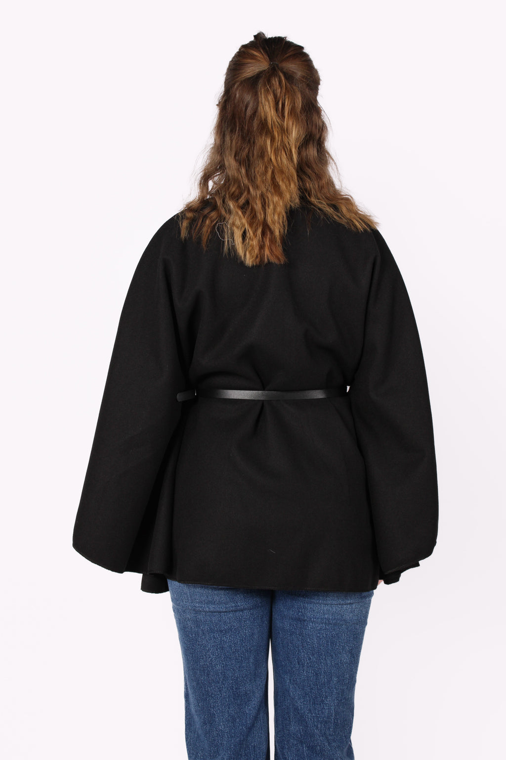 Poncho com Cinto Freya