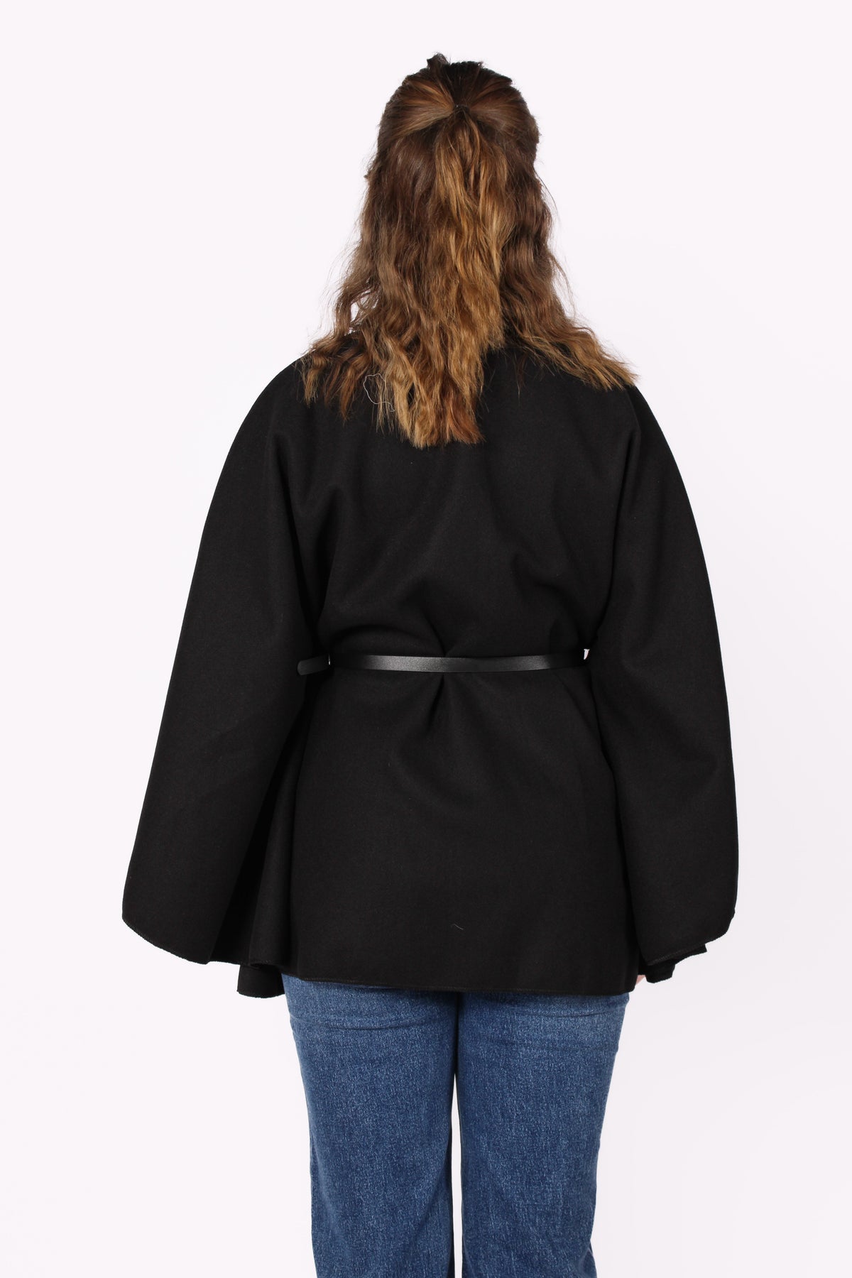 Poncho com Cinto Freya