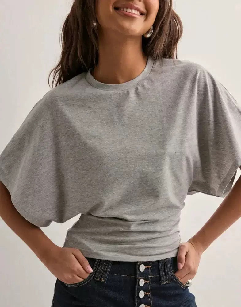 T-shirt de Corte Descontraído
